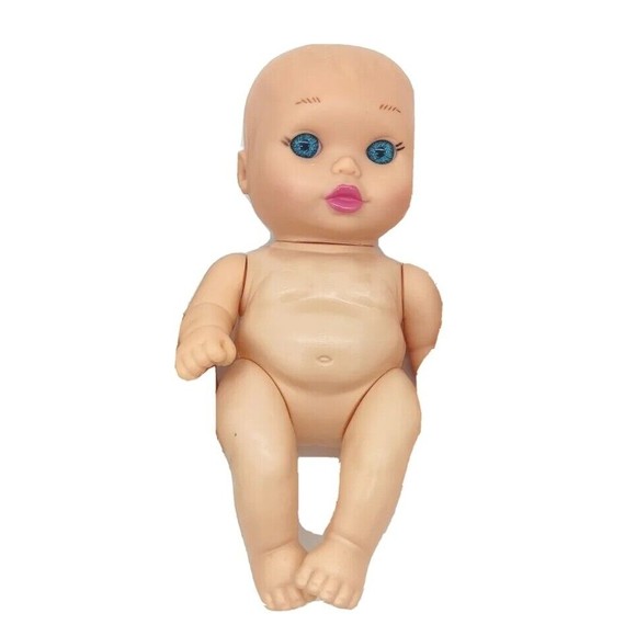 New Adventures 2020 Doll 8" Blue Eyes Caucasian Cute Babydoll Baby Plastic Small - Picture 1 of 4